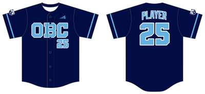 Olympia Baseball Club Custom HexaFlex Baseball Jersey #J3F