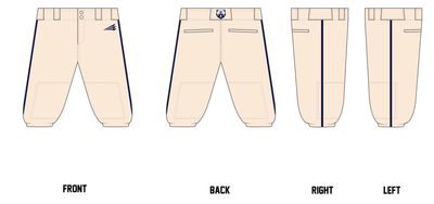 Olympia Baseball Club Custom Knicker Baseball Pant #BP4K