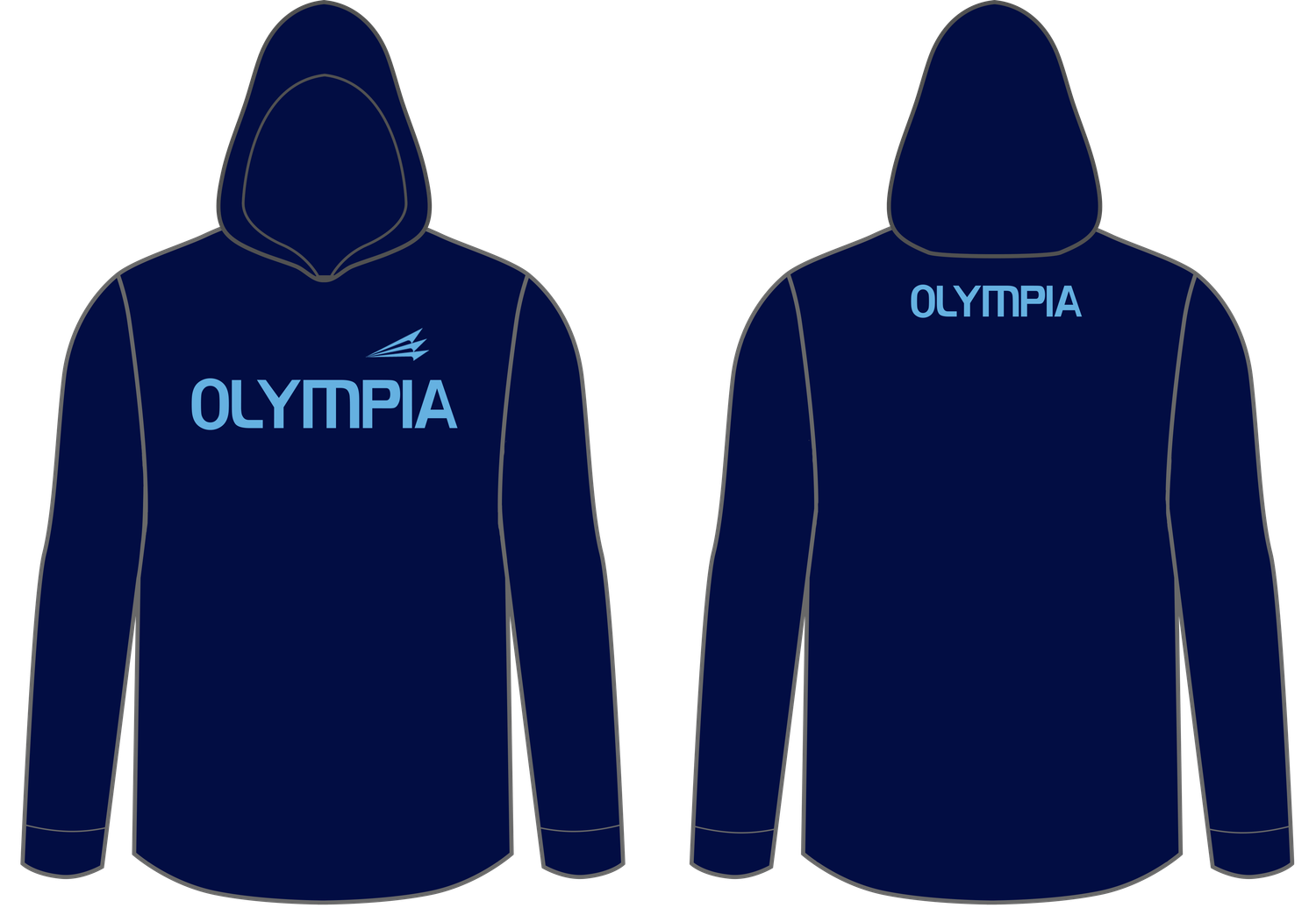 Olympia Baseball Club Custom NanoHood #NH1