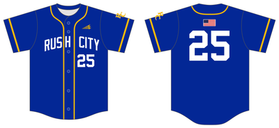 Rush City Tigers Custom HexaFlex Baseball Jersey #J3
