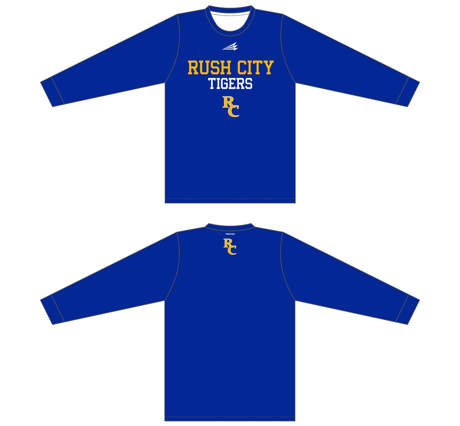 Rush City Tigers Custom HyperTee #LHT1
