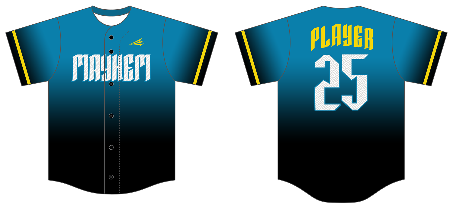 Midwest Mayhem Custom HexaFlex Baseball Jersey #J2D