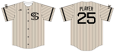 Hawaii Kai White Sox Custom HexaFlex Baseball Jersey #J3B