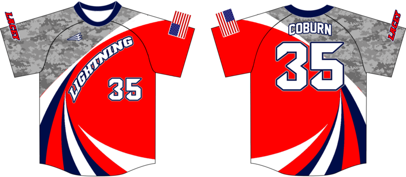 Lacey Lightning Custom NanoDri Baseball Jersey #1c
