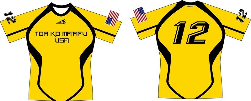 Toa Ko Ma&#39;afu Custom Pro-Premier Rugby Jersey - 1