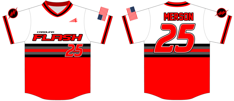 Carolina Flash Custom NanoDri Baseball Jersey #2E