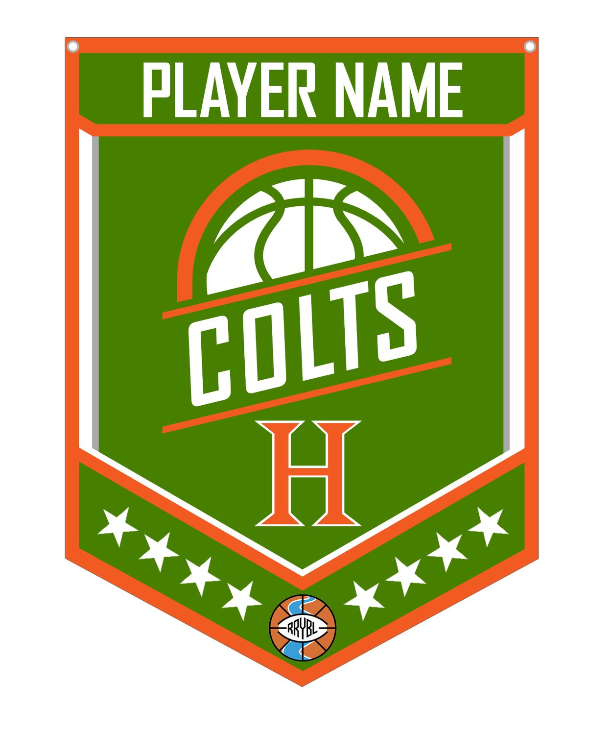 Hooper Colts RRYBL Custom Banner