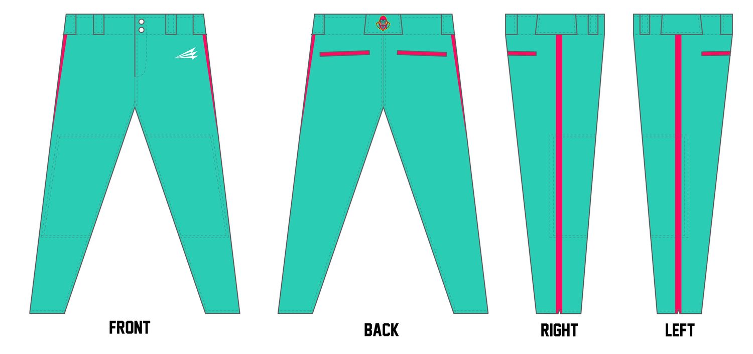 Gallatin Gorillas Custom Athletic Cut Baseball Pant #BP2E