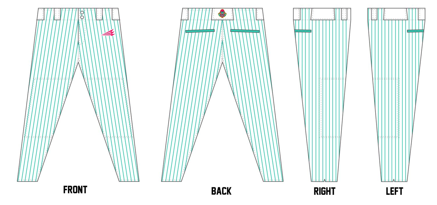 Gallatin Gorillas Custom Athletic Cut Baseball Pant #BP3E