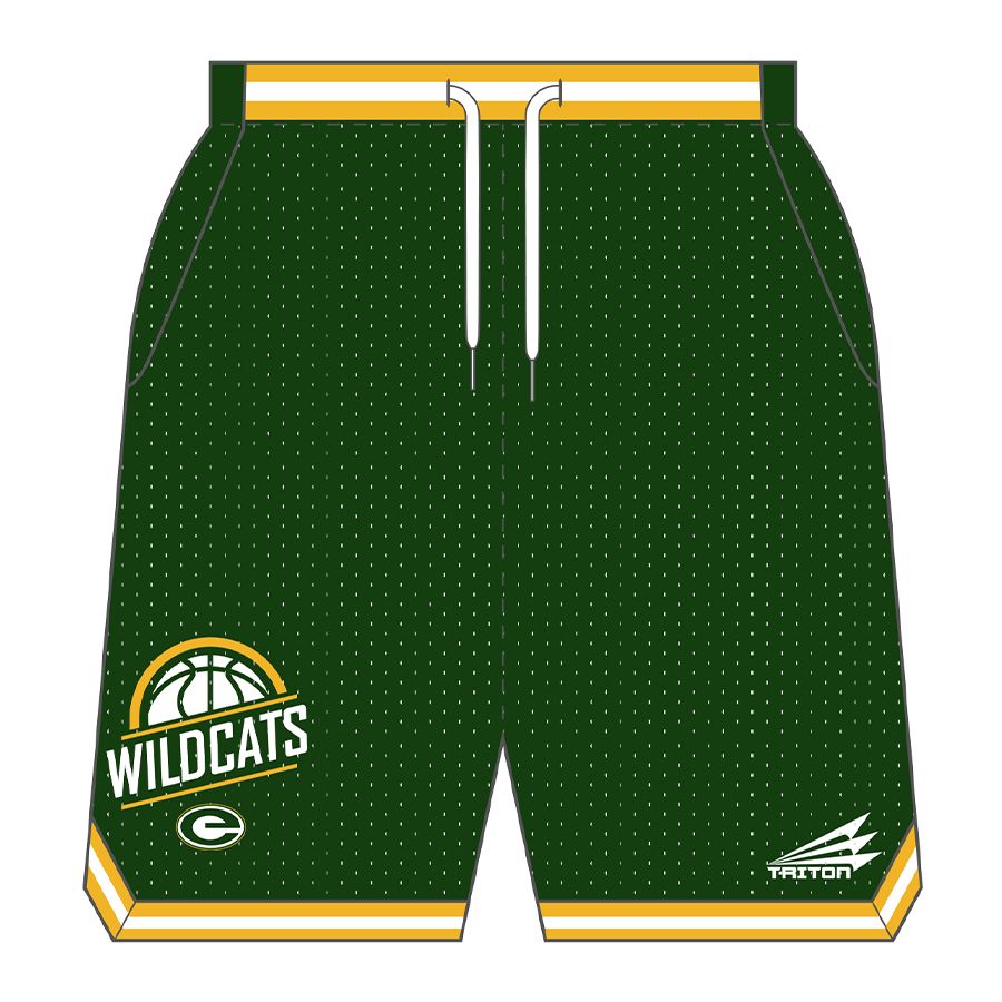Edgewood Wildcats RRYBL Custom Retro Mesh Shorts