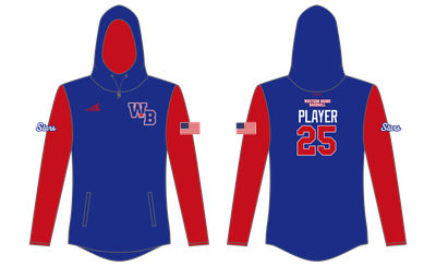 Western Boone County Stars Custom QuadFlex Hoodie #QF3B