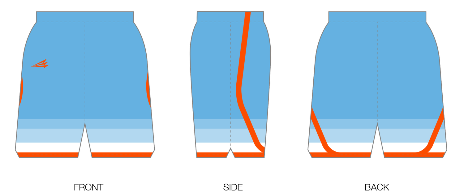 Southeast Tropics Custom Hexaflex Basketball Shorts #BS3