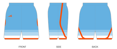 Southeast Tropics Custom Hexaflex Basketball Shorts #BS3