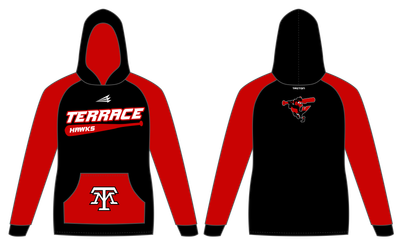 Terrace Hawks Baseball Custom Vulcan Hoodie #VH1