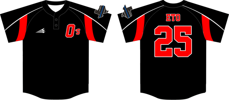 East Texas Outsiders Custom Hexaflex Baseball Jersey #3B