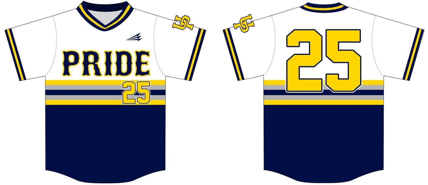 Upper Providence Pride Custom Baseball Jersey #6a