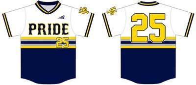 Upper Providence Pride Custom Baseball Jersey #6a