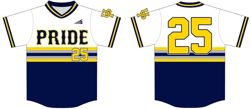 Upper Providence Pride Custom Baseball Jersey #6a