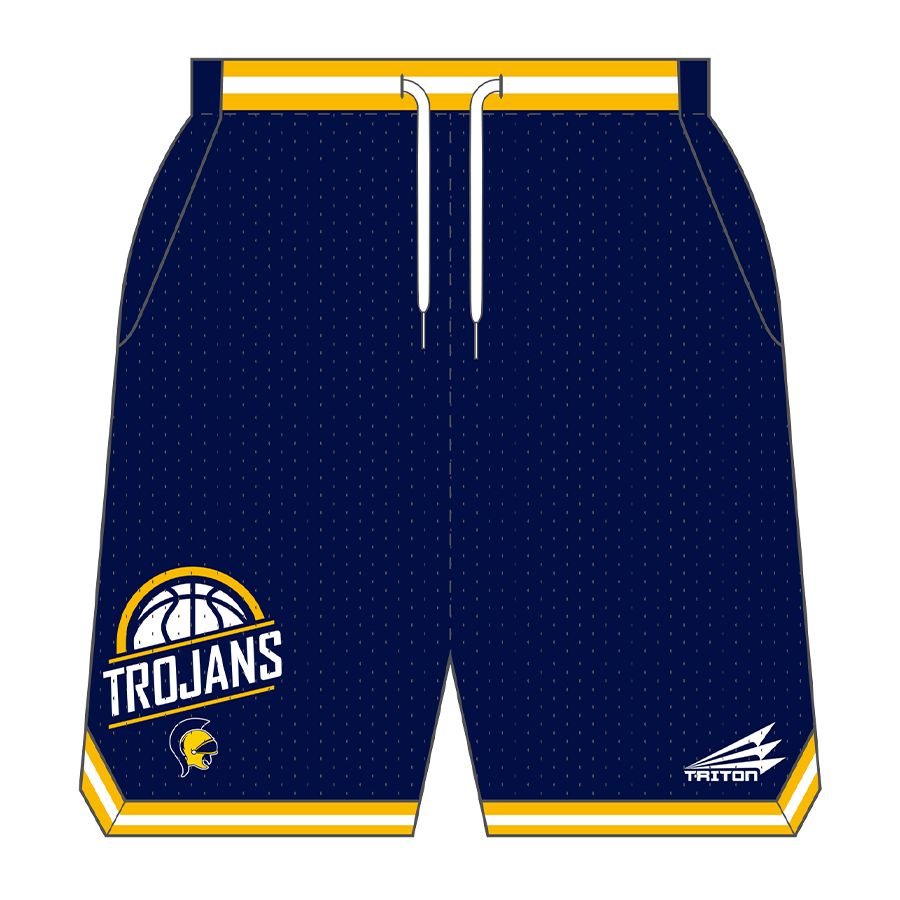 St. James Trojans RRYBL Custom Retro Mesh Shorts