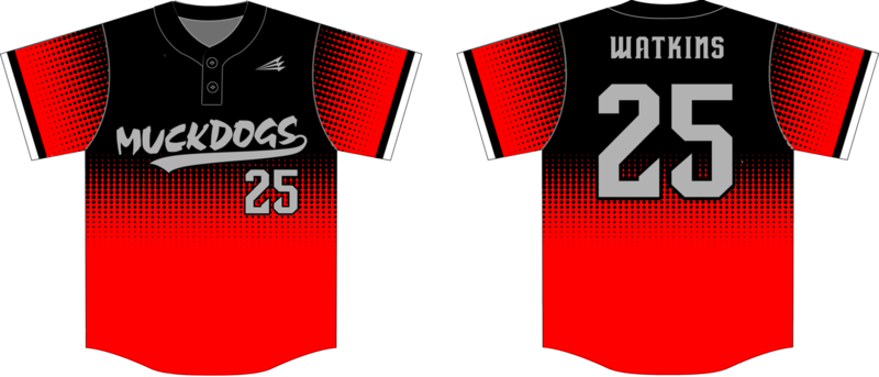 Muckdogs Custom NanoDri Baseball Jersey Design #2G