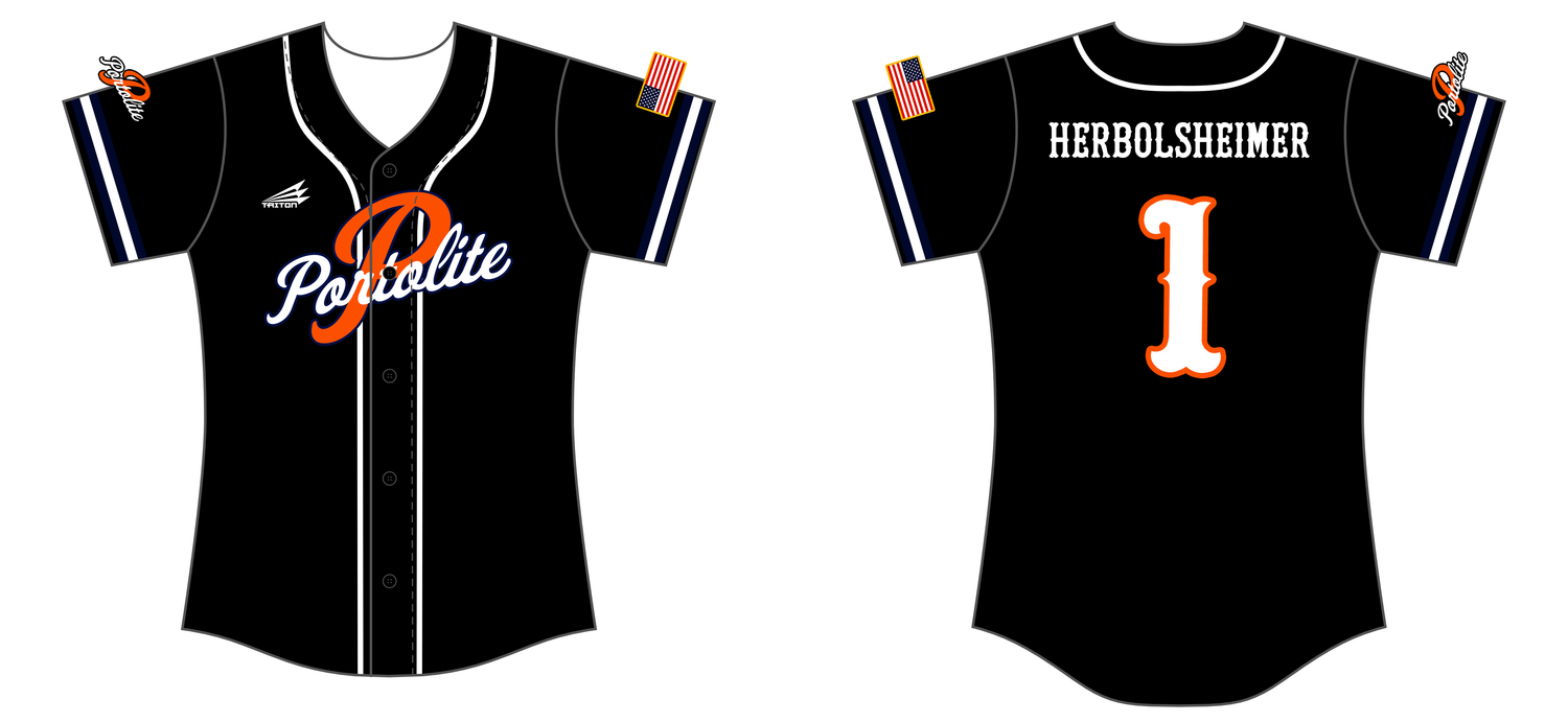 Portolite Custom NanoDri Women's Baseball Jersey