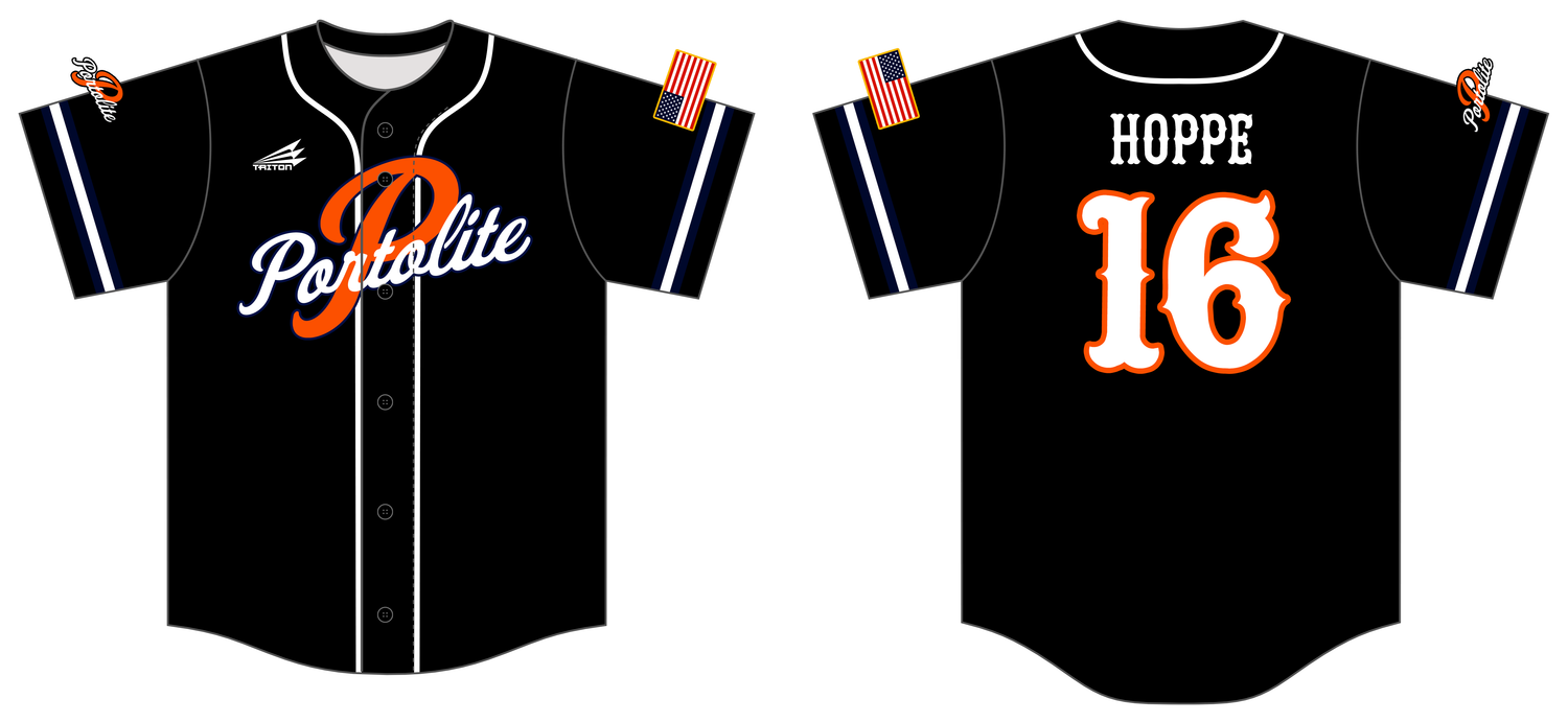 Portolite Custom NanoDri Baseball Jersey