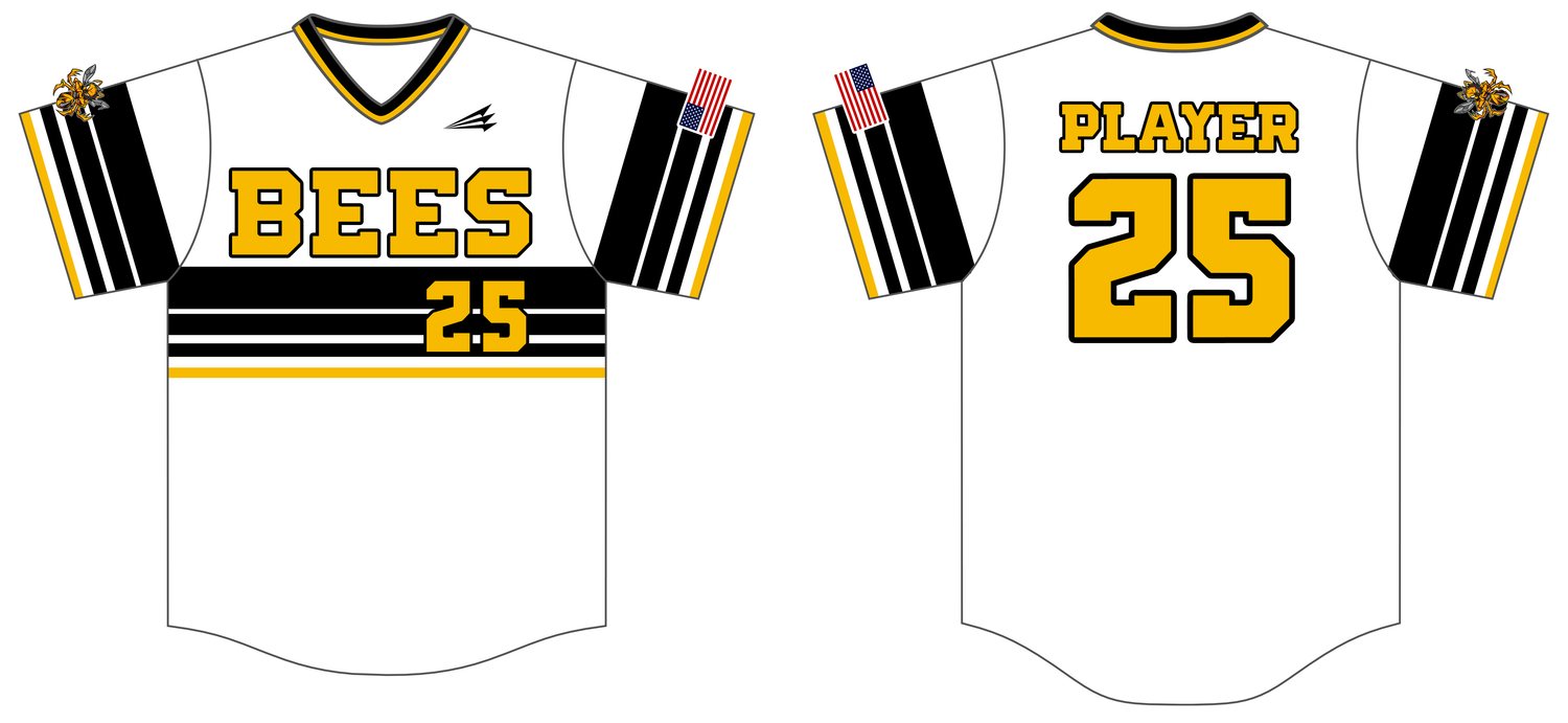 Killer Bees Custom NanoDri Baseball Jersey #J2