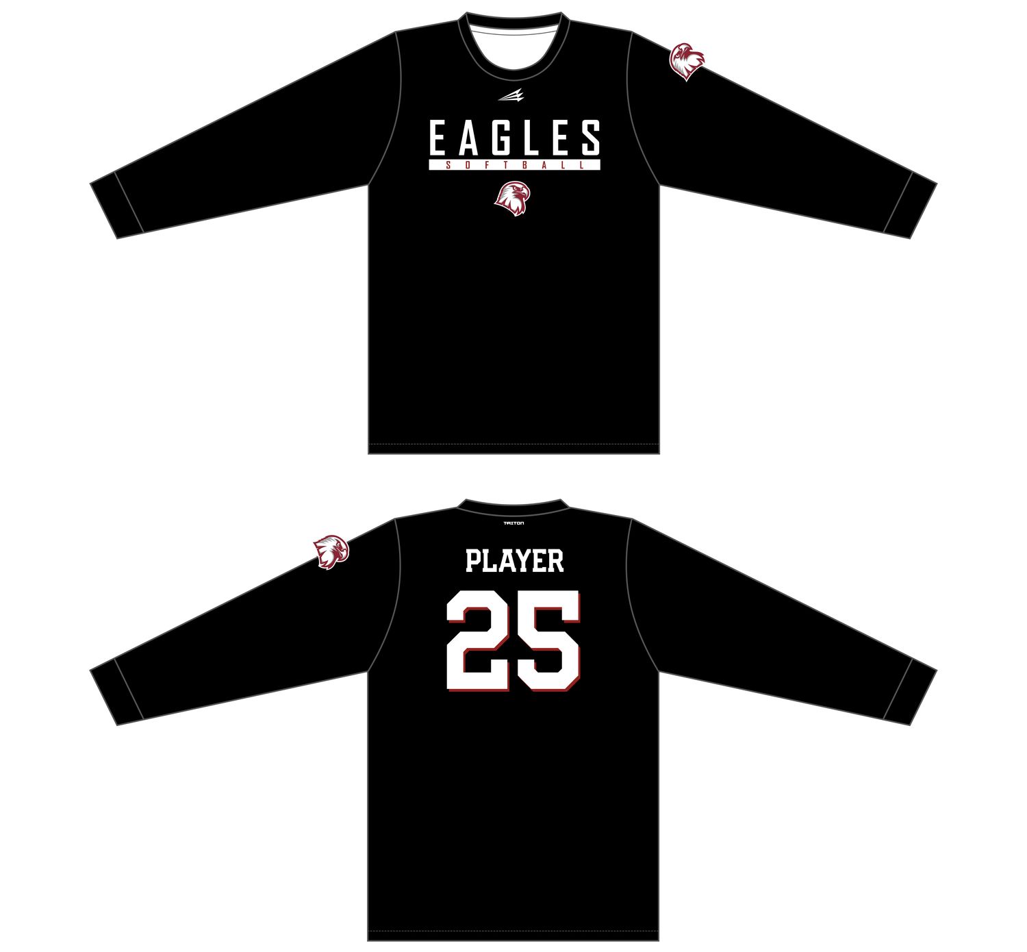 ACA Softball Custom Longsleeve HyperTee