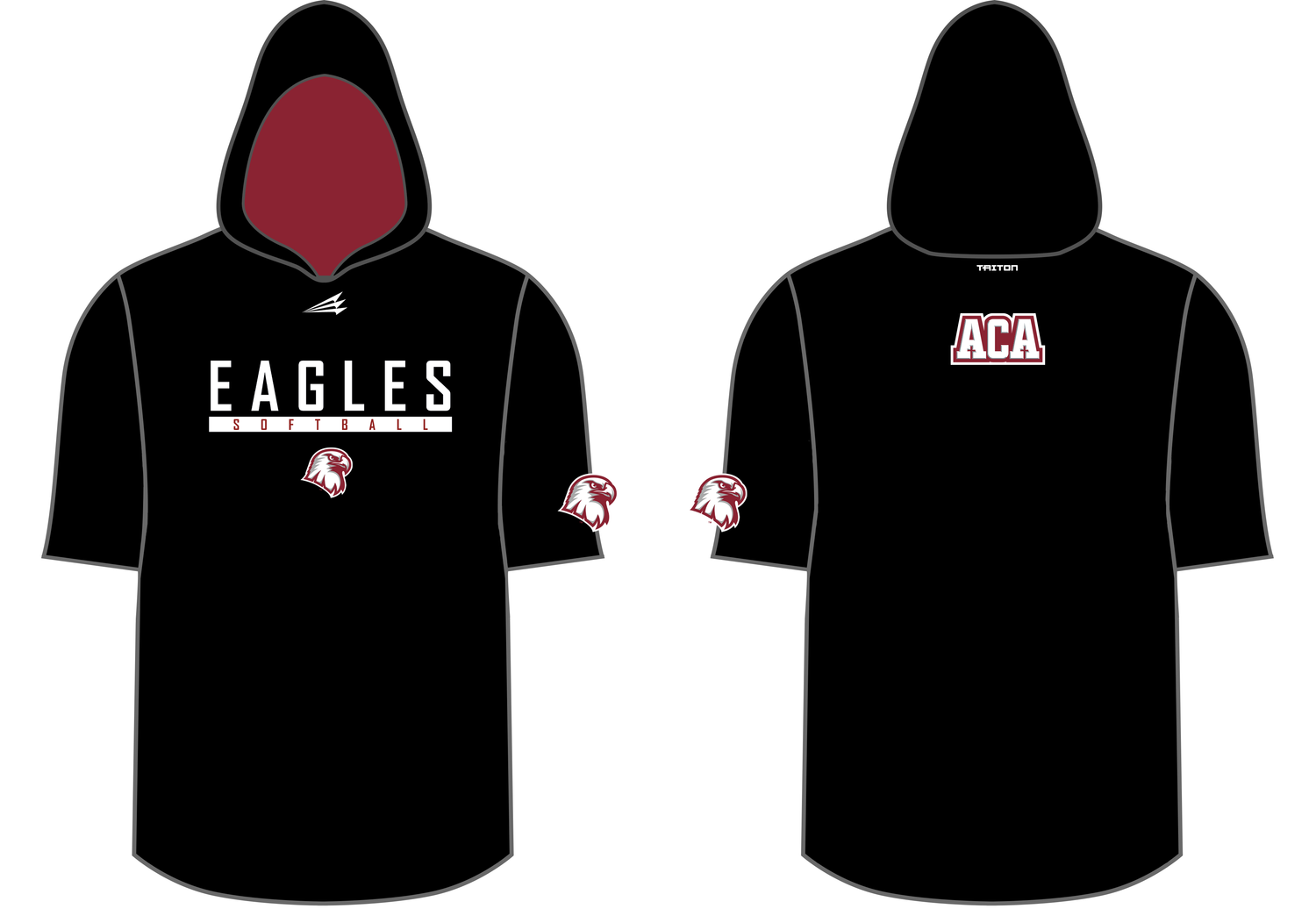 ACA Softball Custom Pro Premier Pullover