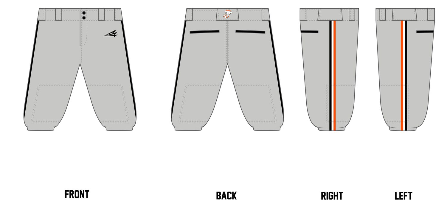 Cyclones Baseball Custom Knicker Baseball Pant #BP2F