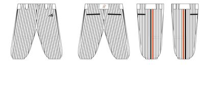 Cyclones Baseball Custom Knicker Baseball Pant #BP2G