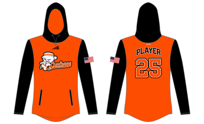 Cyclones Baseball Custom QuadFlex Hoodie #QF1