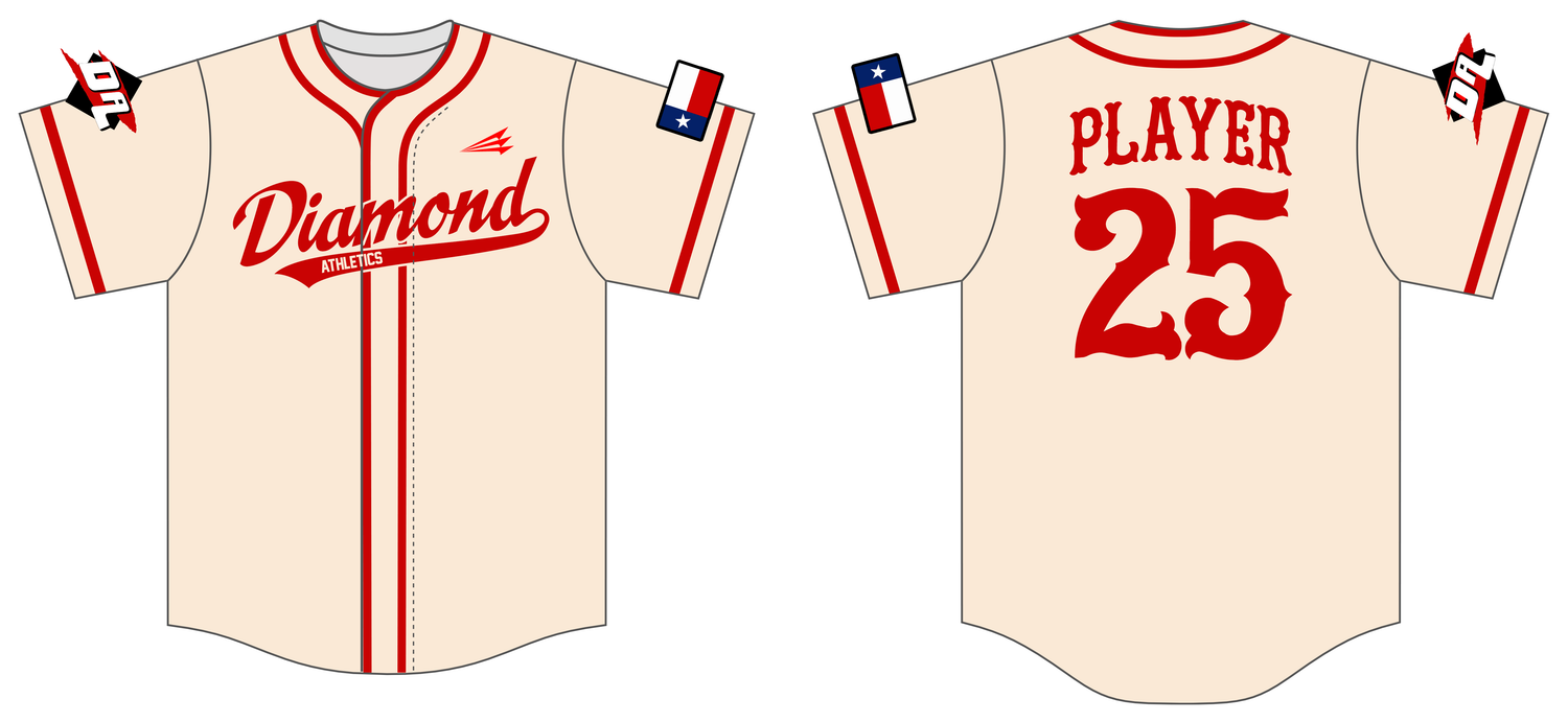 Diamond Athletics Custom HexaFlex Baseball Jersey #J4