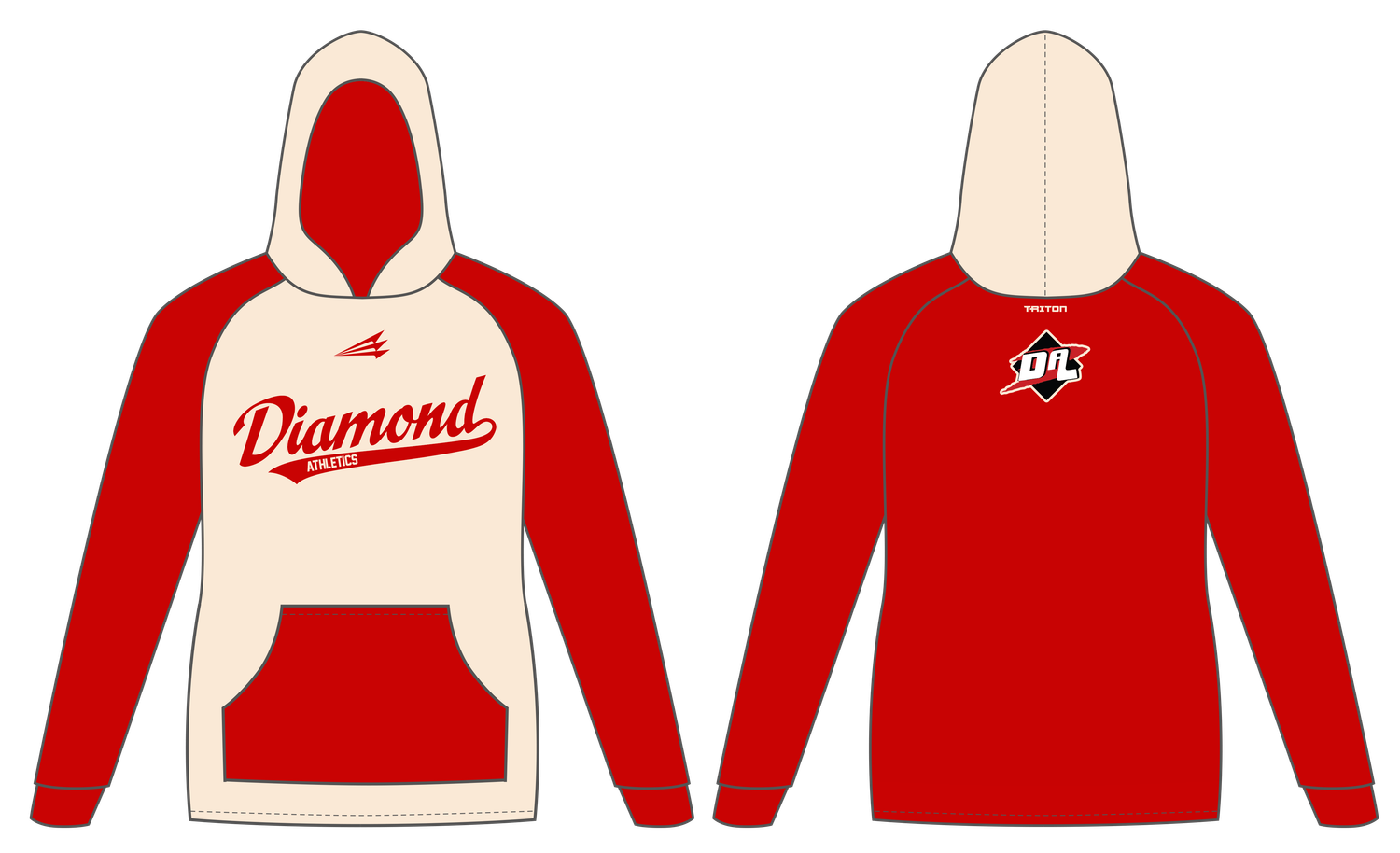 Diamond Athletics Custom Vulcan Hoodie #VH1