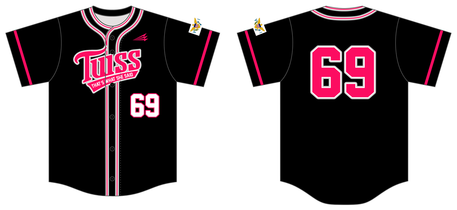 That's What She Said Custom NanoDri Baseball Jersey #J2D