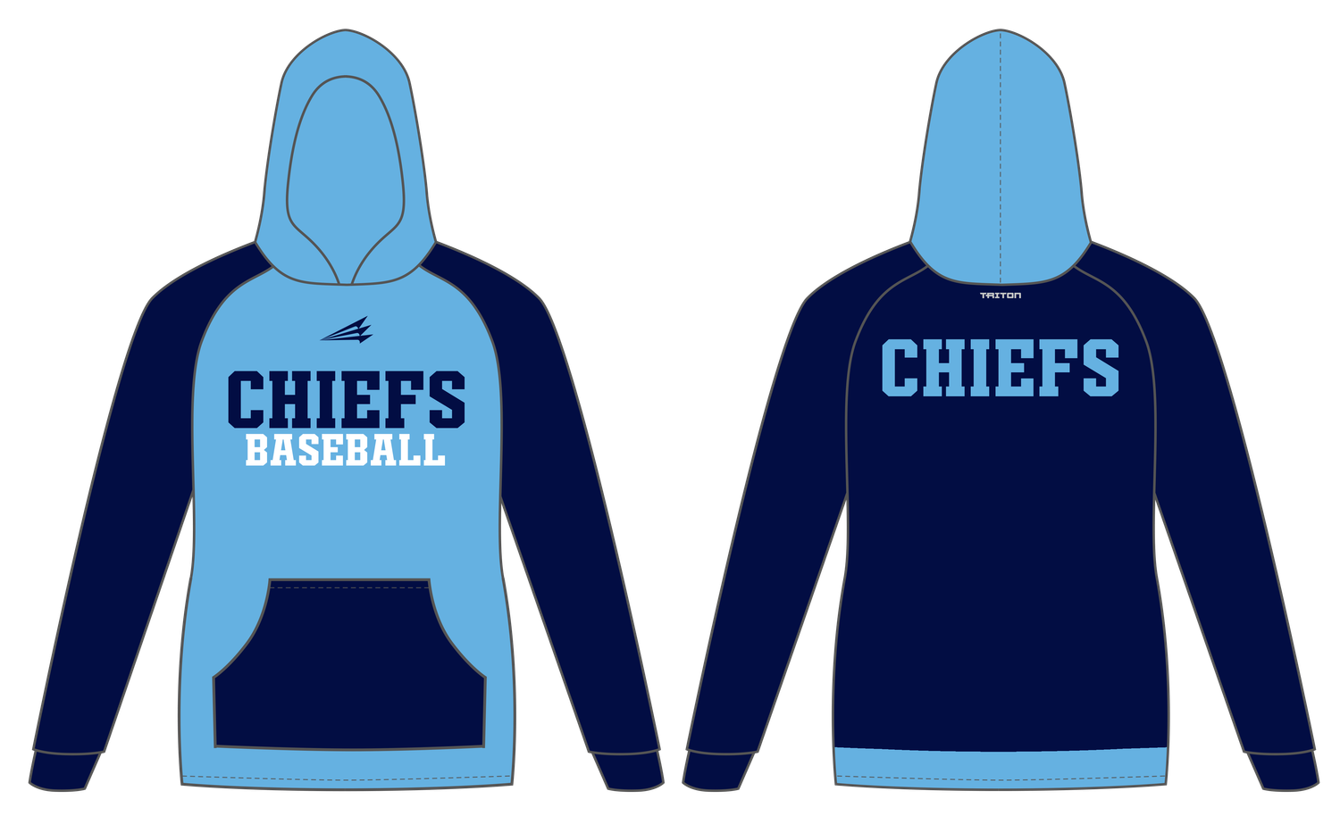 Syracuse MSBL Chiefs Custom Vulcan Hoodie #VH1