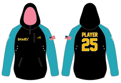 Chiville Sharx Custom Gladiator Hoodie #GH1C