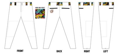 FC BombSquad Custom Athletic Baseball Pant #BP4G