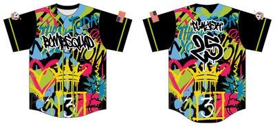 FC BombSquad Custom HexaFlex Baseball Jersey #J4D