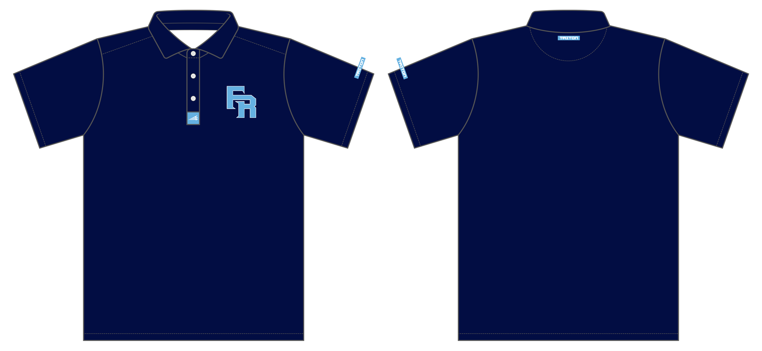 Frozen Rope Baseball Custom Stroker Golf Polo #GP1
