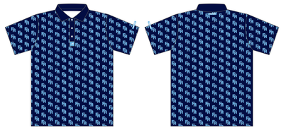 Frozen Rope Baseball Custom Stroker Golf Polo #GP2
