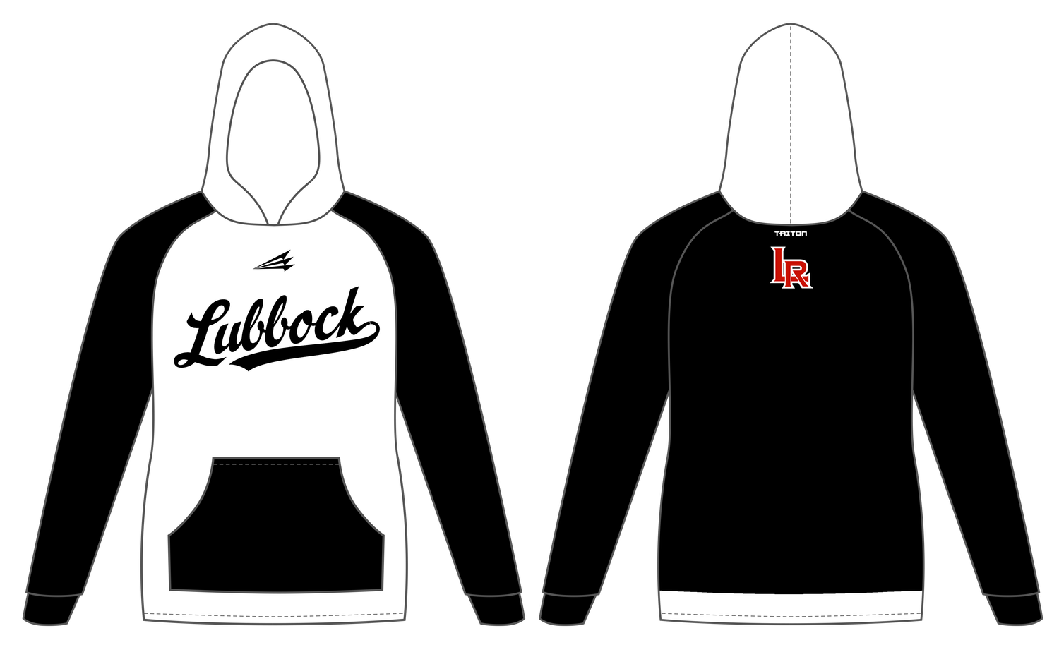 Lubbock Raiders Custom Vulcan Hoodie #VH1