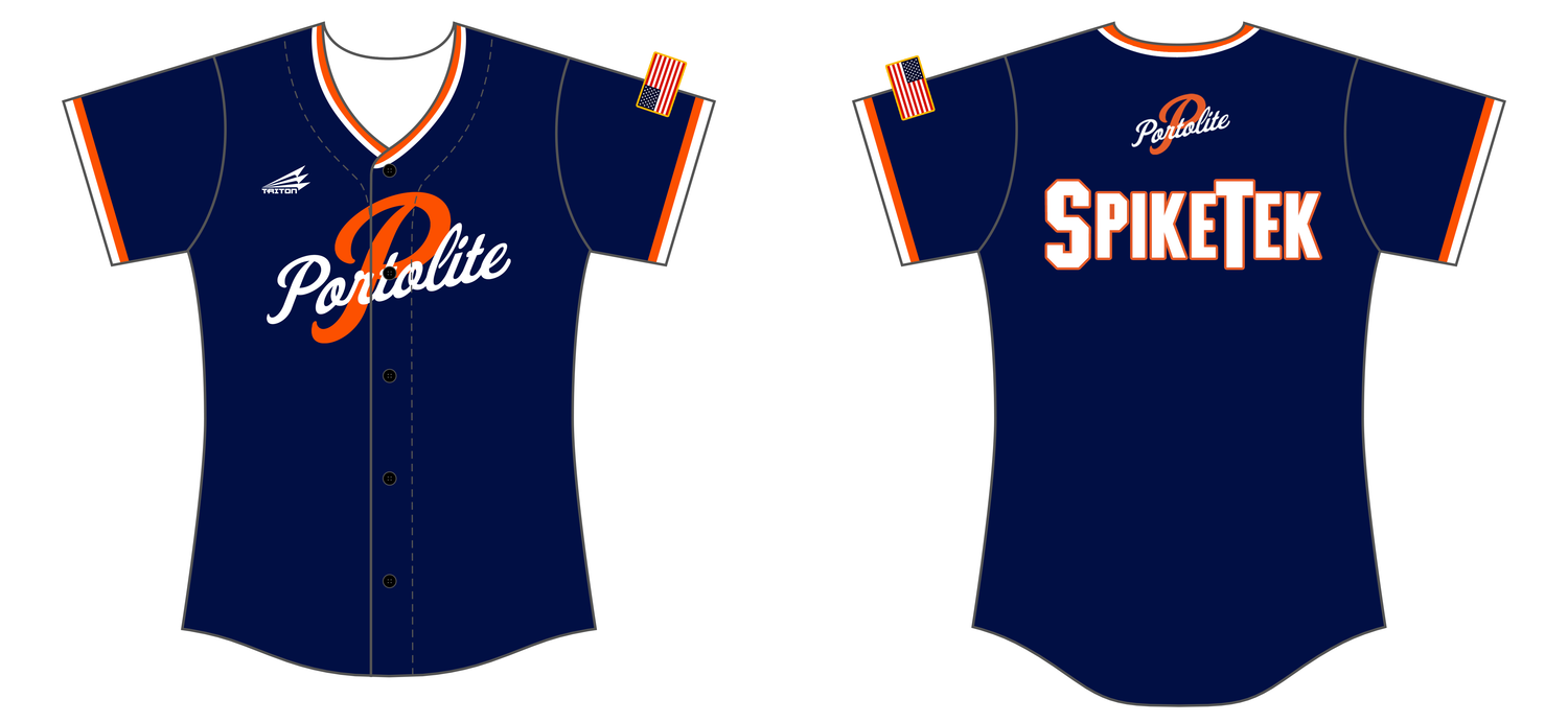 Portolite SpikeTek Custom NanoDri Women's Baseball Jersey