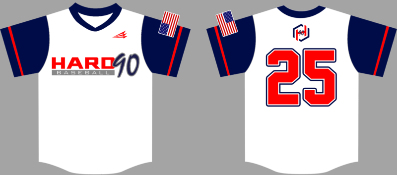 Hard 90 Custom NanoDri Baseball Jersey Design #2B