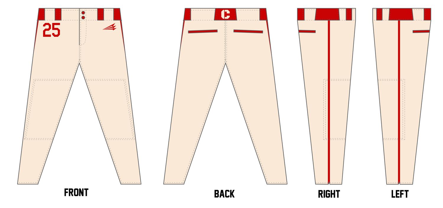 Lone Star Captains Custom Athletic Baseball Pant #BP2BA