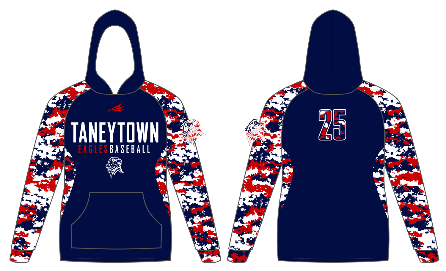 Taneytown Eagles Custom Vulcan Hoodie #VH1