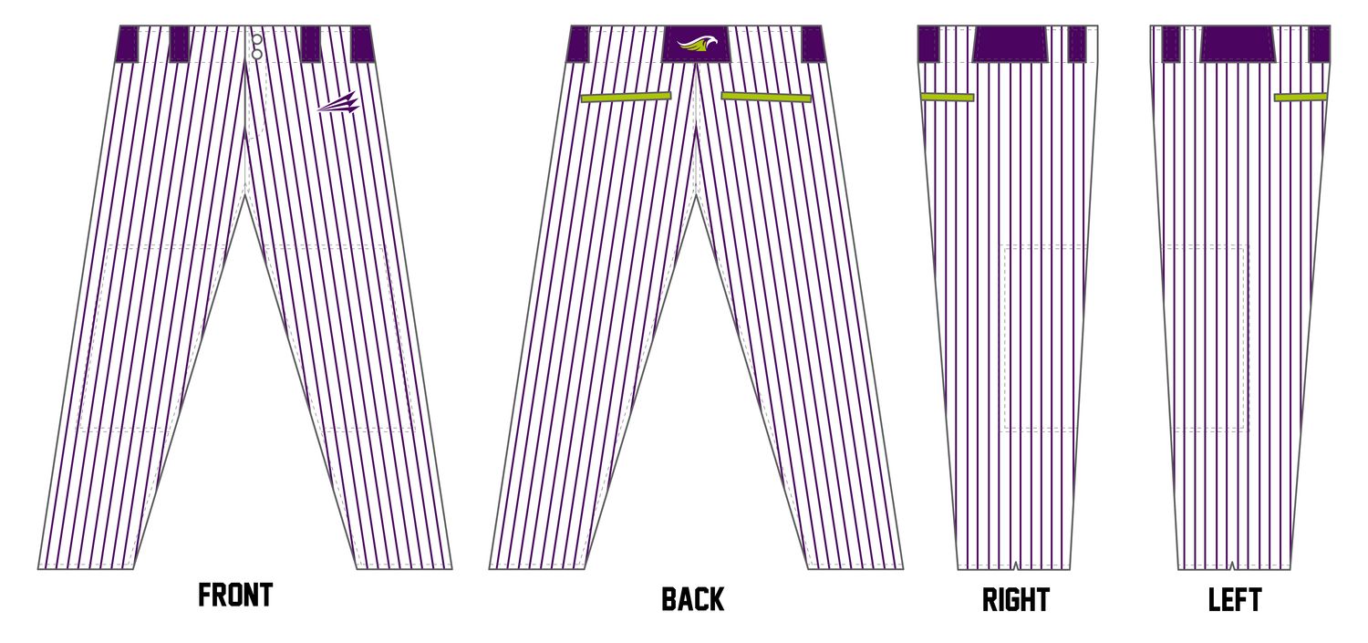 Manteno Raptors 12U Custom FIT Baseball Pant #BP5A