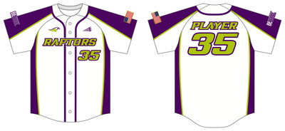 Manteno Raptors Custom NanoDri Baseball Jersey #J6