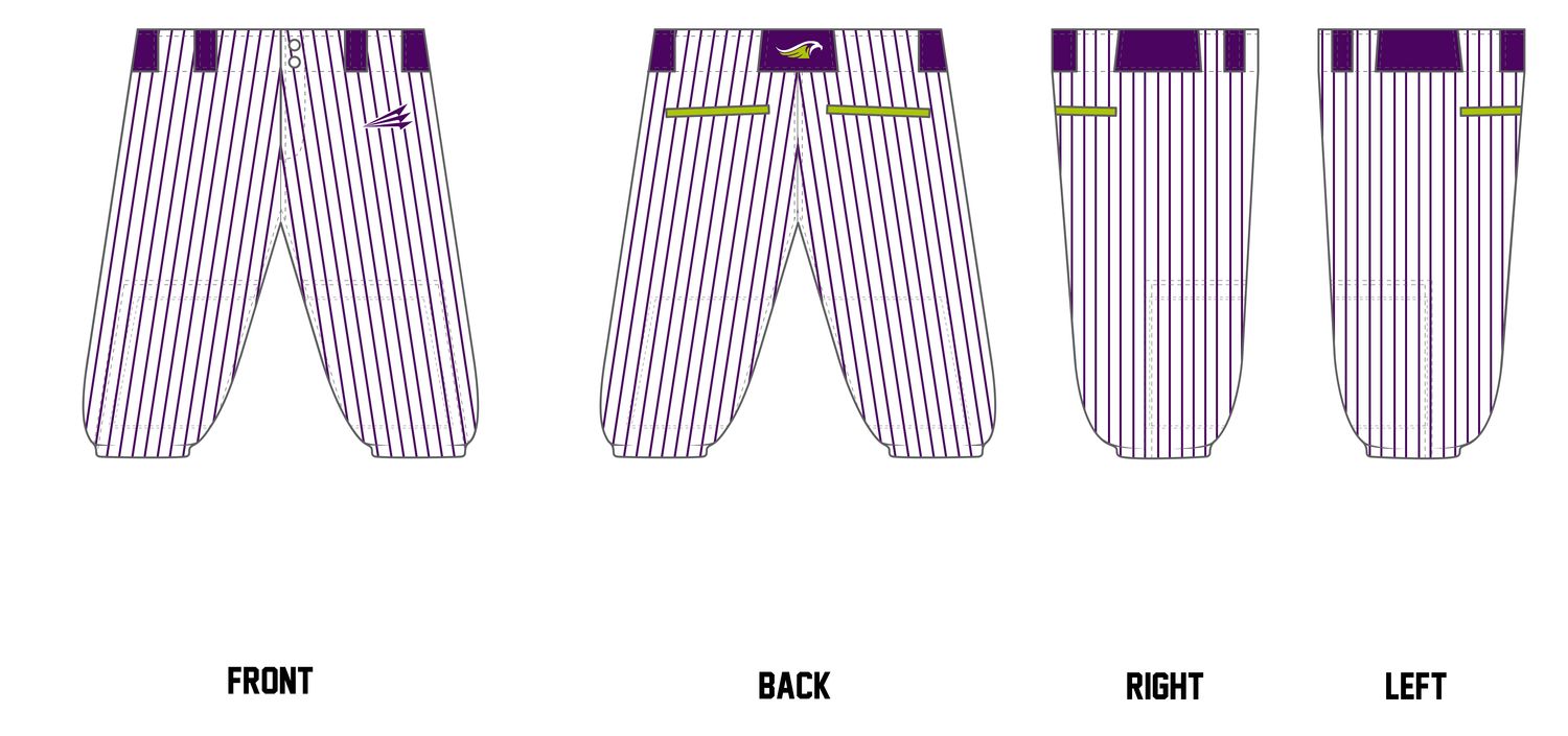 Manteno Raptors 12U Custom Knickers Baseball Pant #BP5B