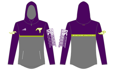 Manteno Raptors 12U Custom QuadFlex Hoodie #QF4
